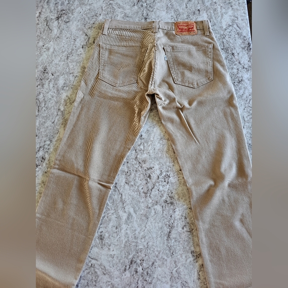 Levi's 511 men's tan stretch jeans 31x32 - Picture 3 of 6